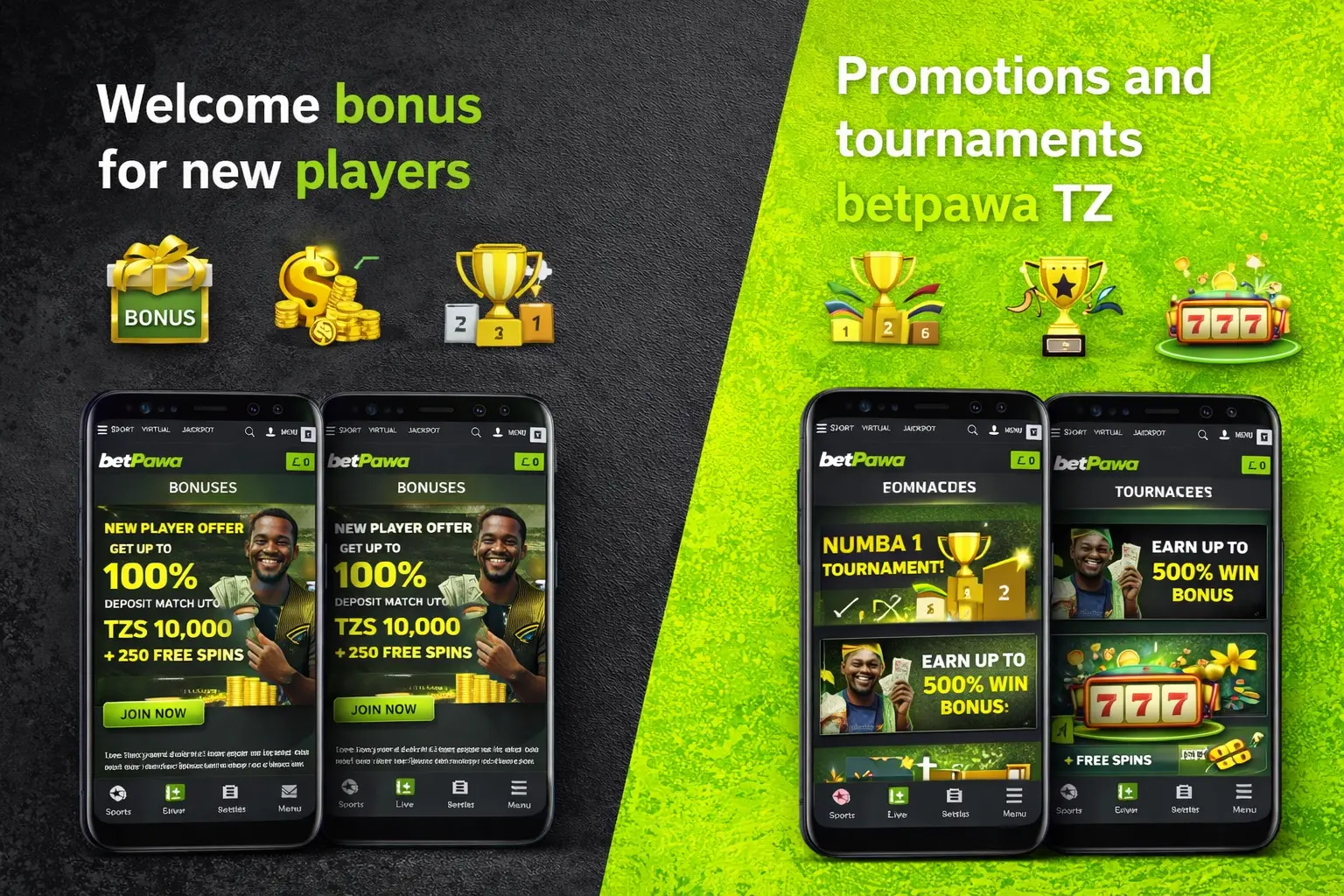 Betpawa welcome bonus for new players in Tanzania 2026